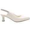BIOECO 4256 1661 SLING BACK - CREAM